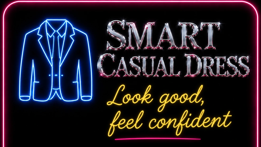Smart casual dress: look good and feel confident